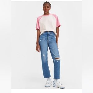 RIBCAGE STRAIGHT ANKLE WOMEN'S JEANS